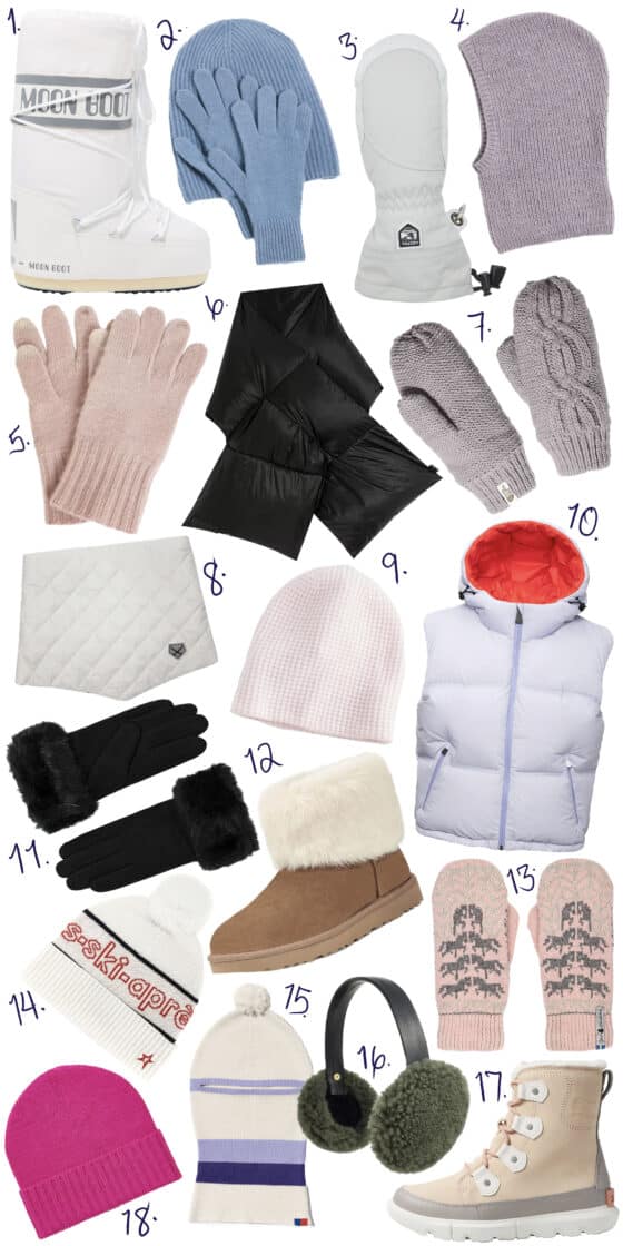 cold weather accessories