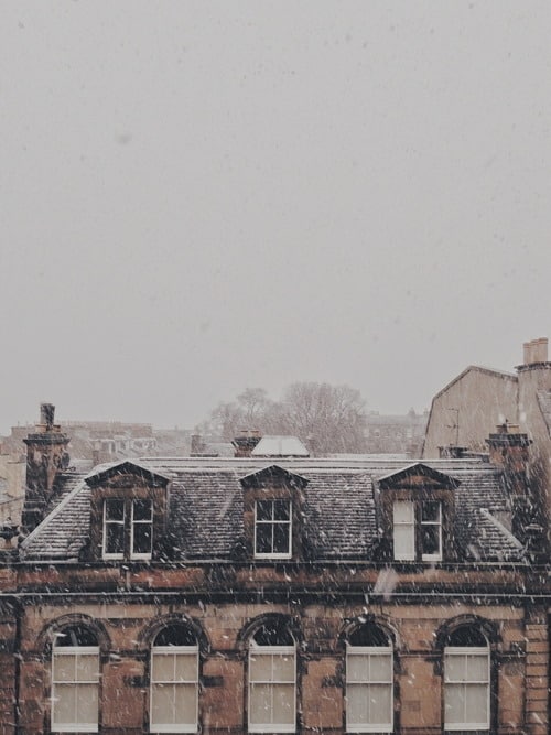 paris in snow