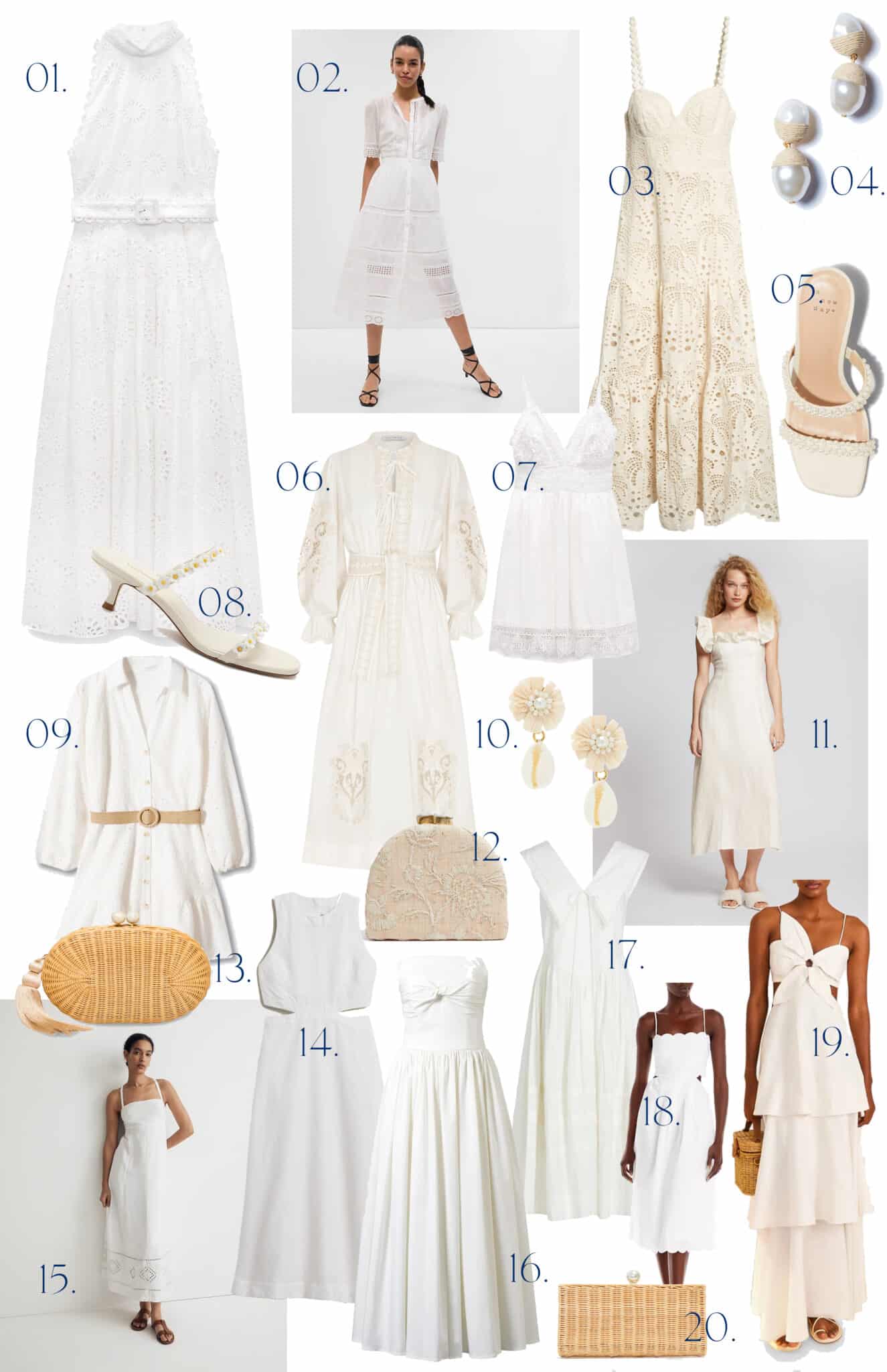 best white dresses for summer