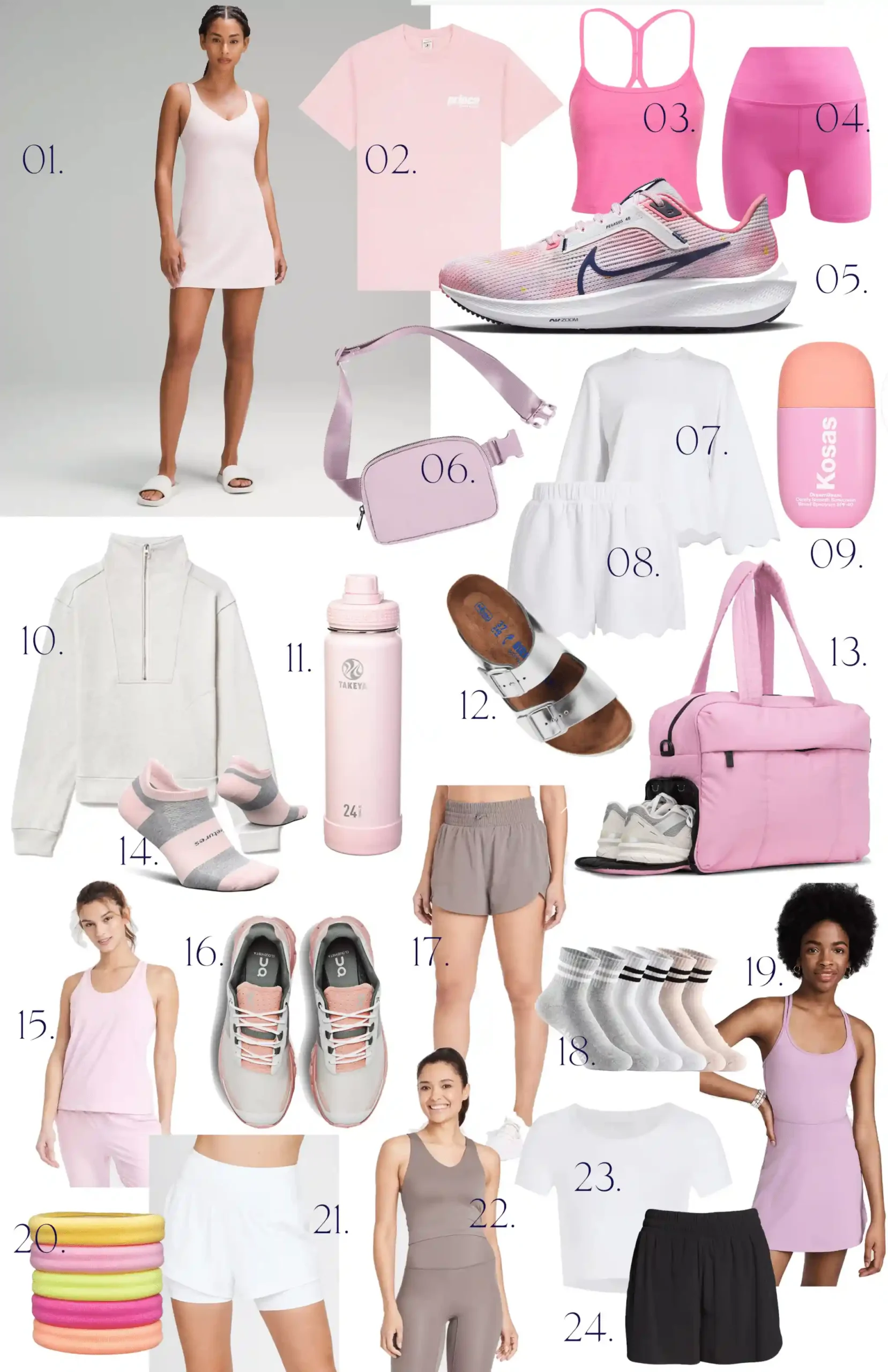 summer fitness outfits