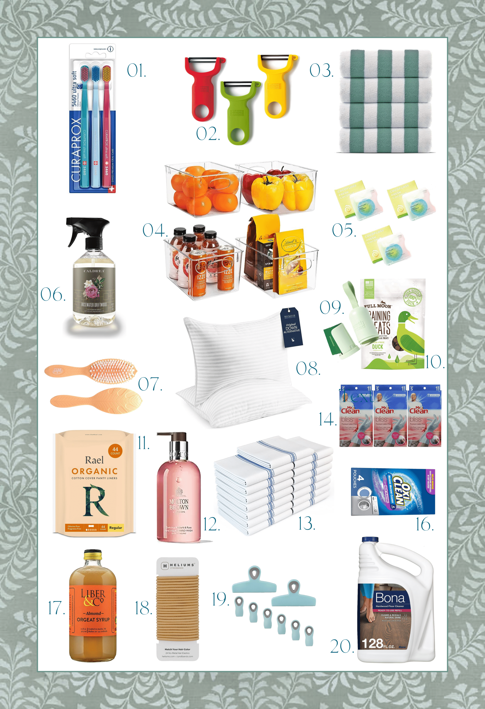 Household Favorites + Repeat Buys.