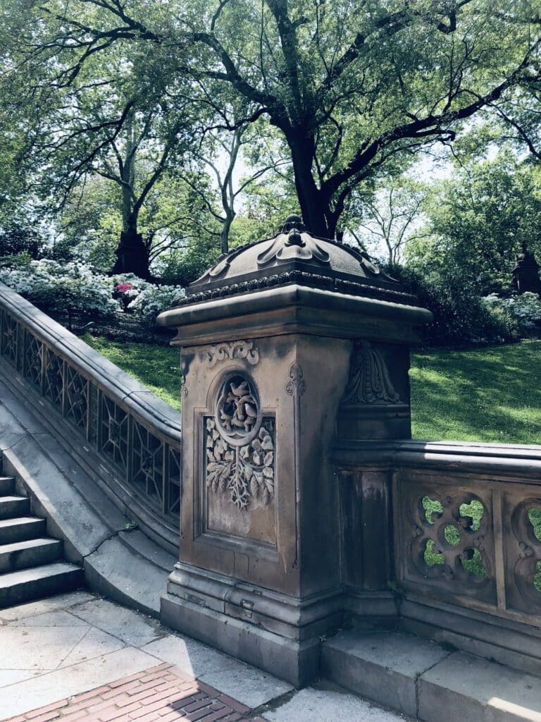 pillar in central park