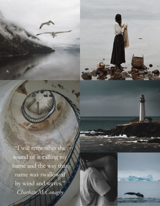 wild dark shore moodboard