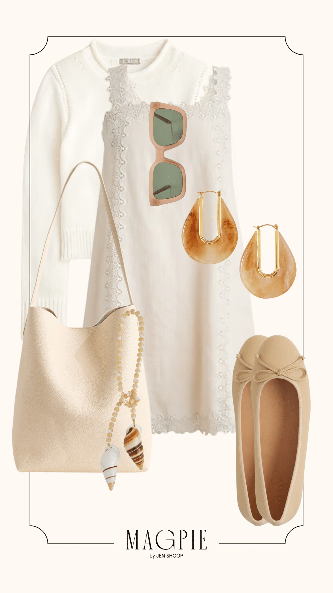 nightgown summer trend outfit collage
