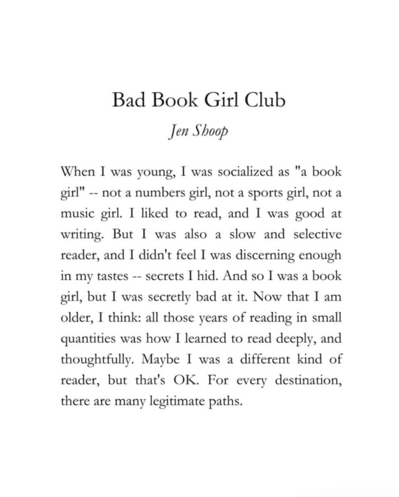 bad book girl
