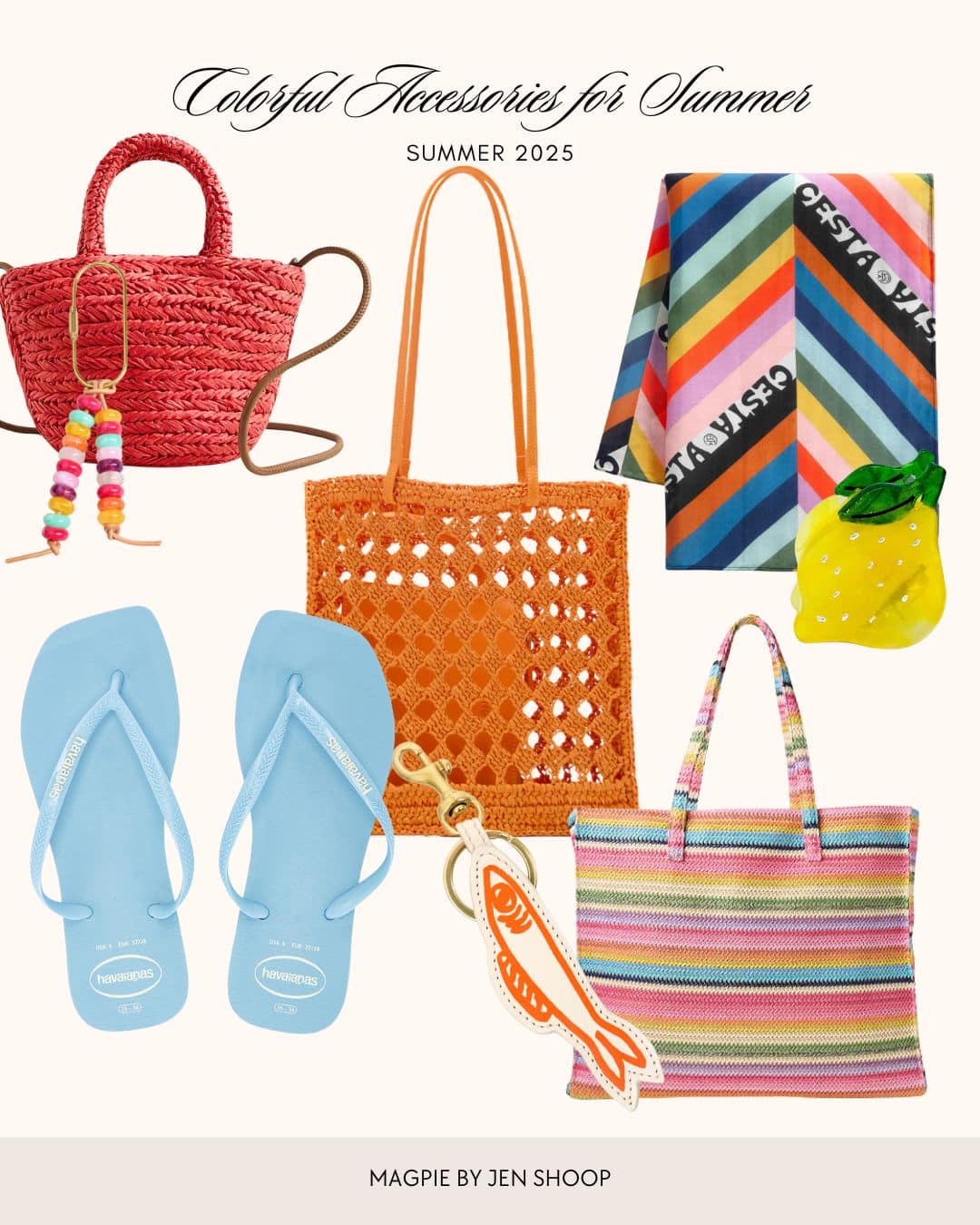bold summer crochet accessories under $100