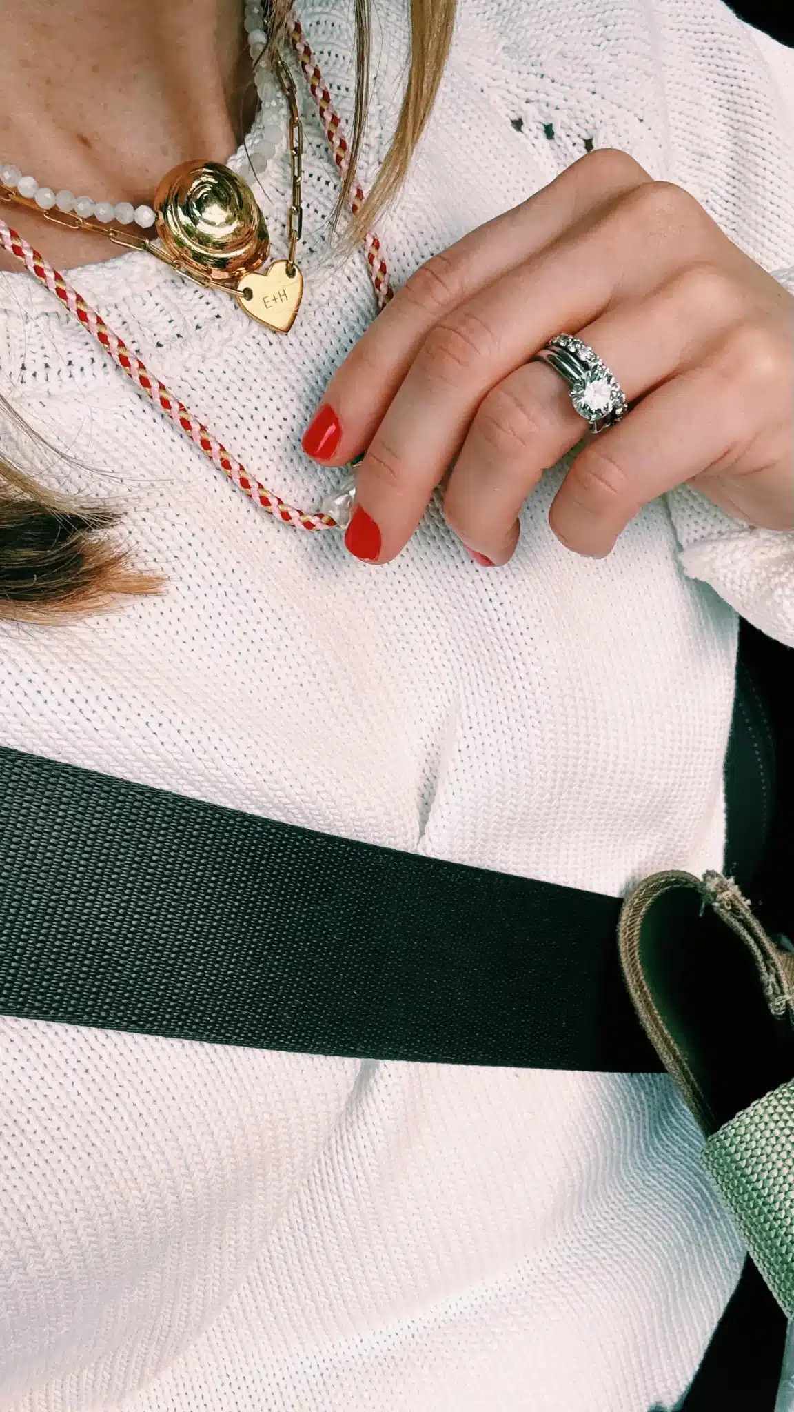 by alona shell necklace
