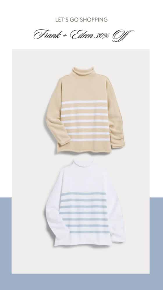 frank and eileen sweater sale