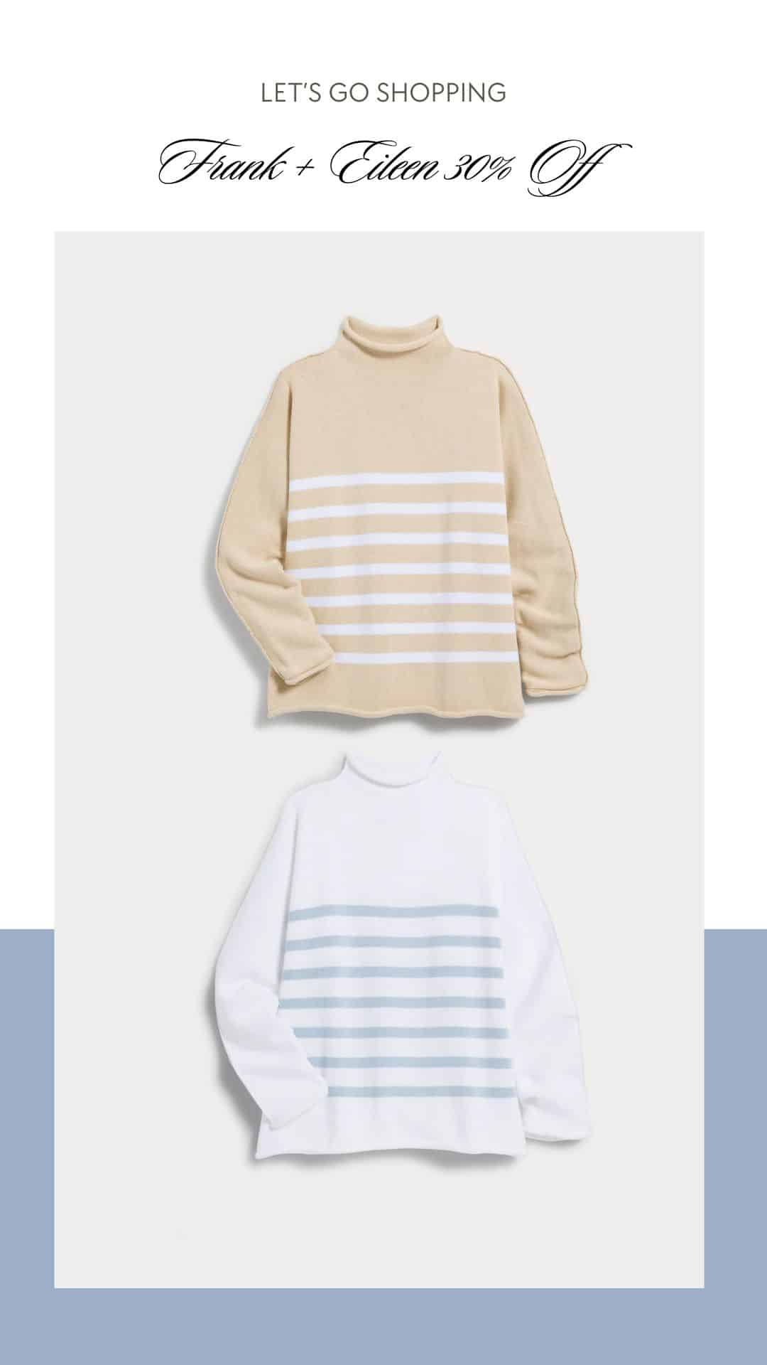 frank and eileen sweater sale