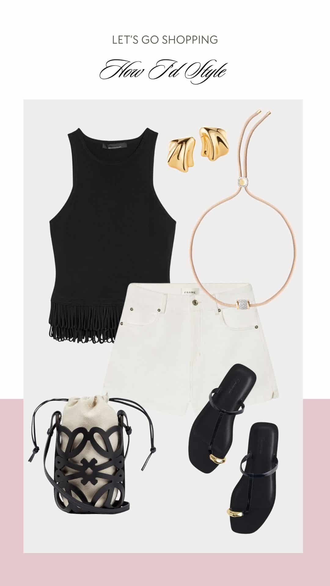 styling white shorts for summer