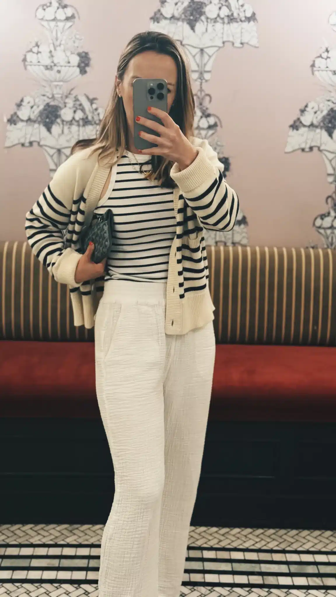 alice walk gauze pants