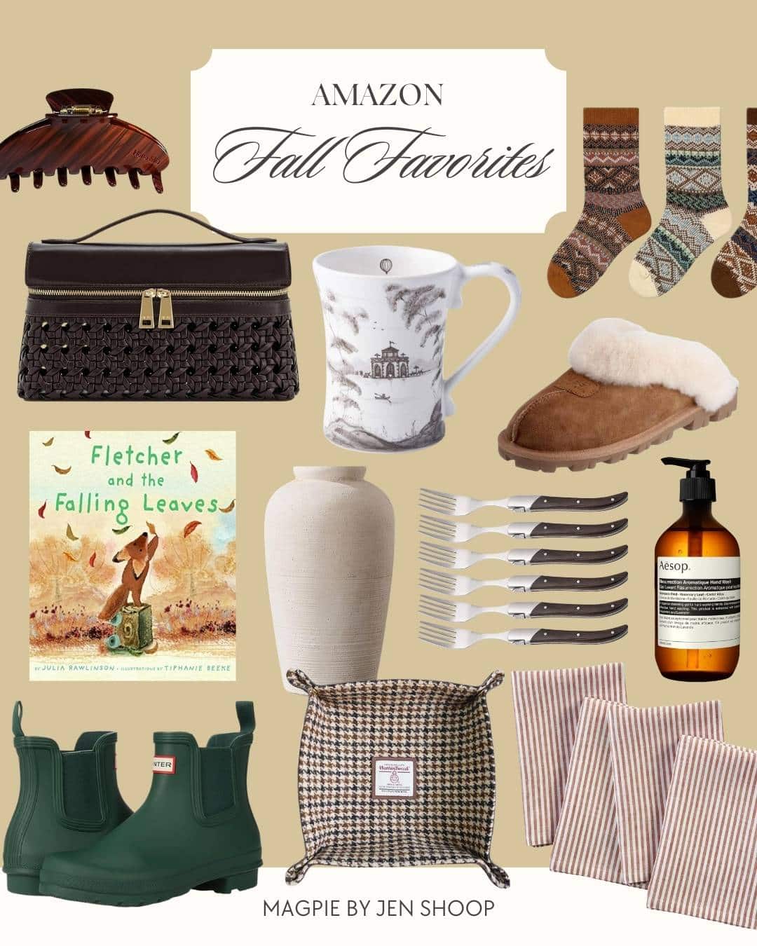 Amazon fall favorites collage