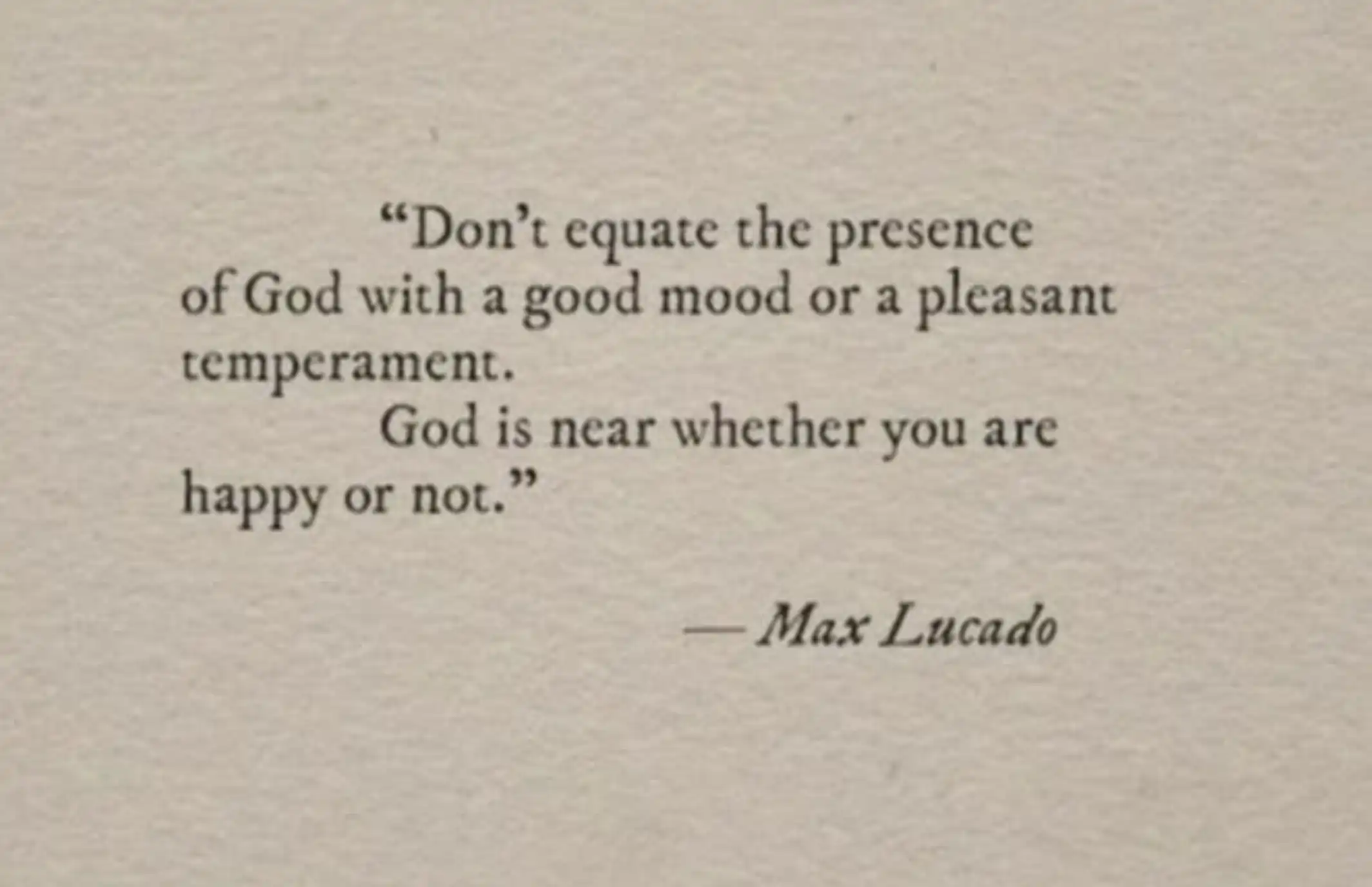 god is near quote