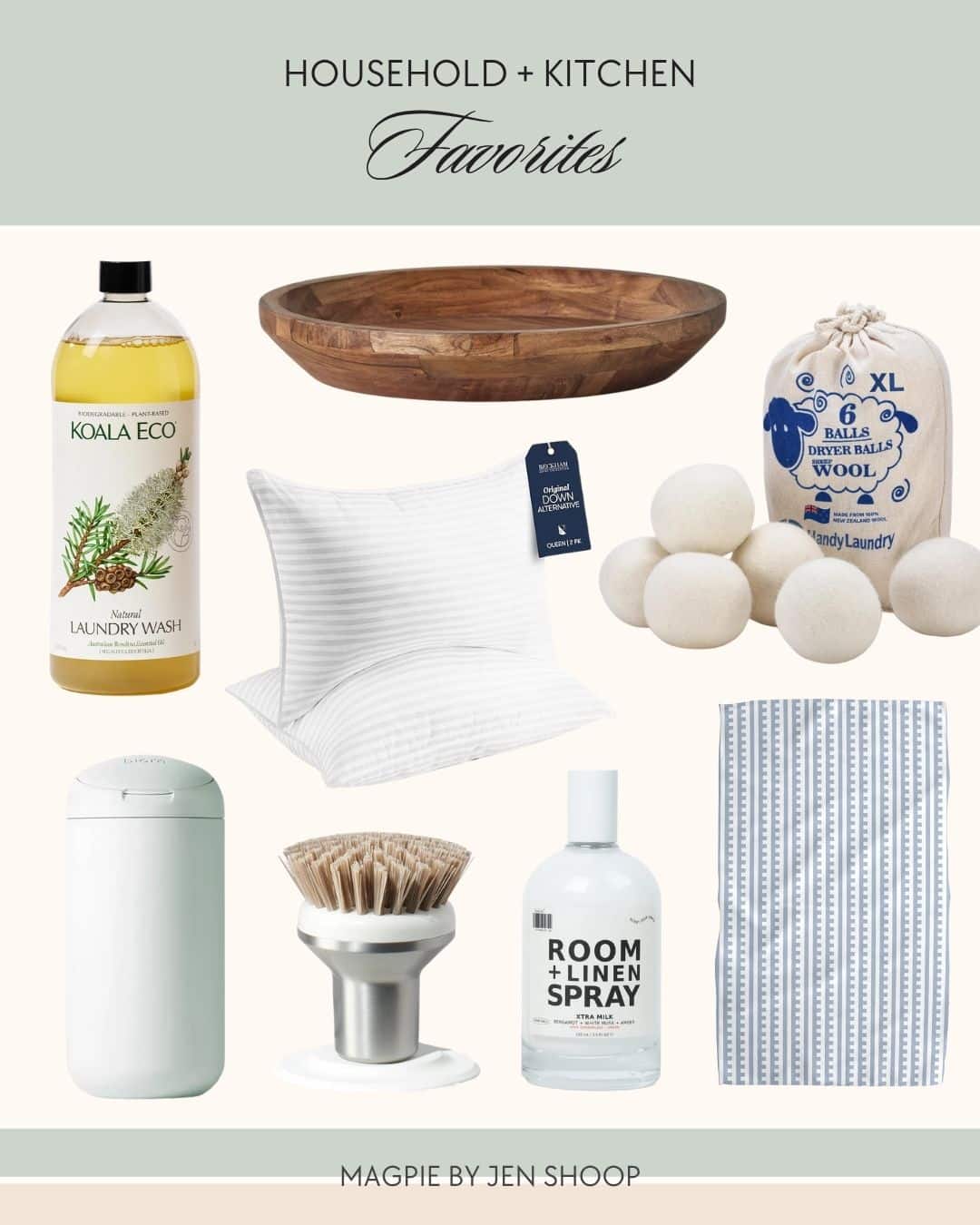 Household and kitchen favorites