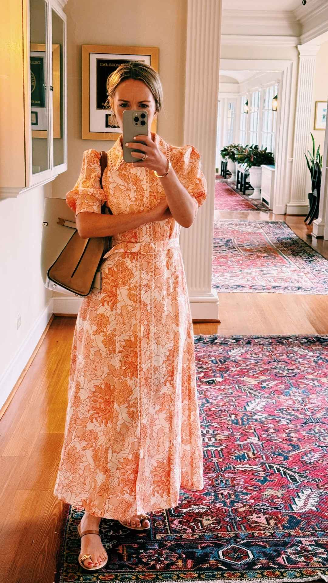 Me+em printed dress