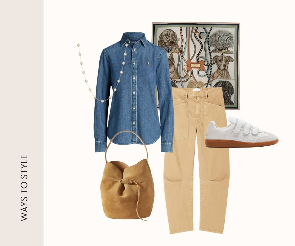 Preppy fashion trend collage fall 2025