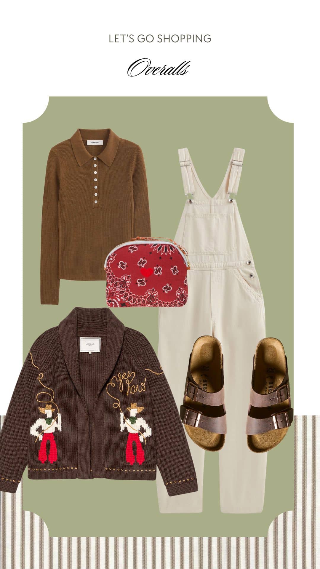styling overalls for fall