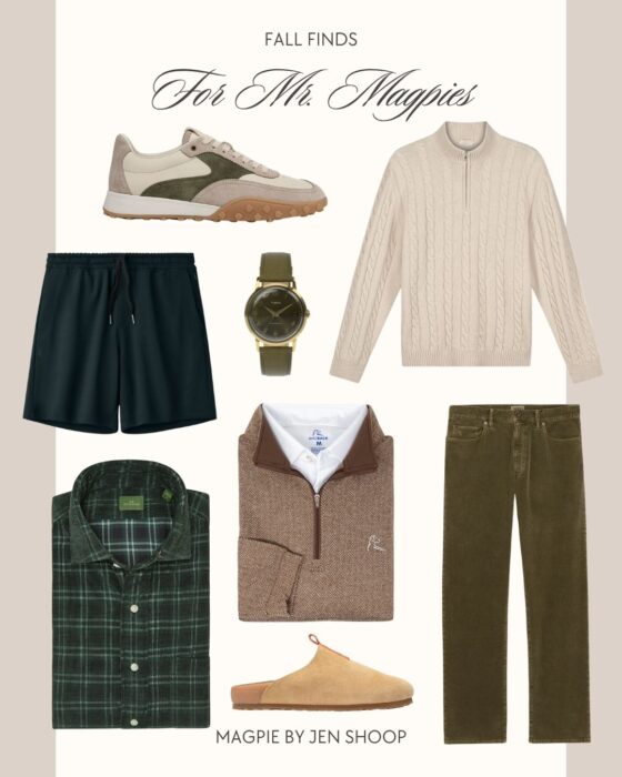 Fall finds for Mr. Magpies collage