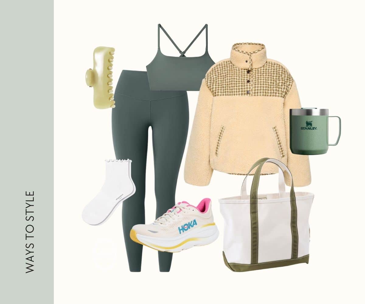 Sports mom essentials collage