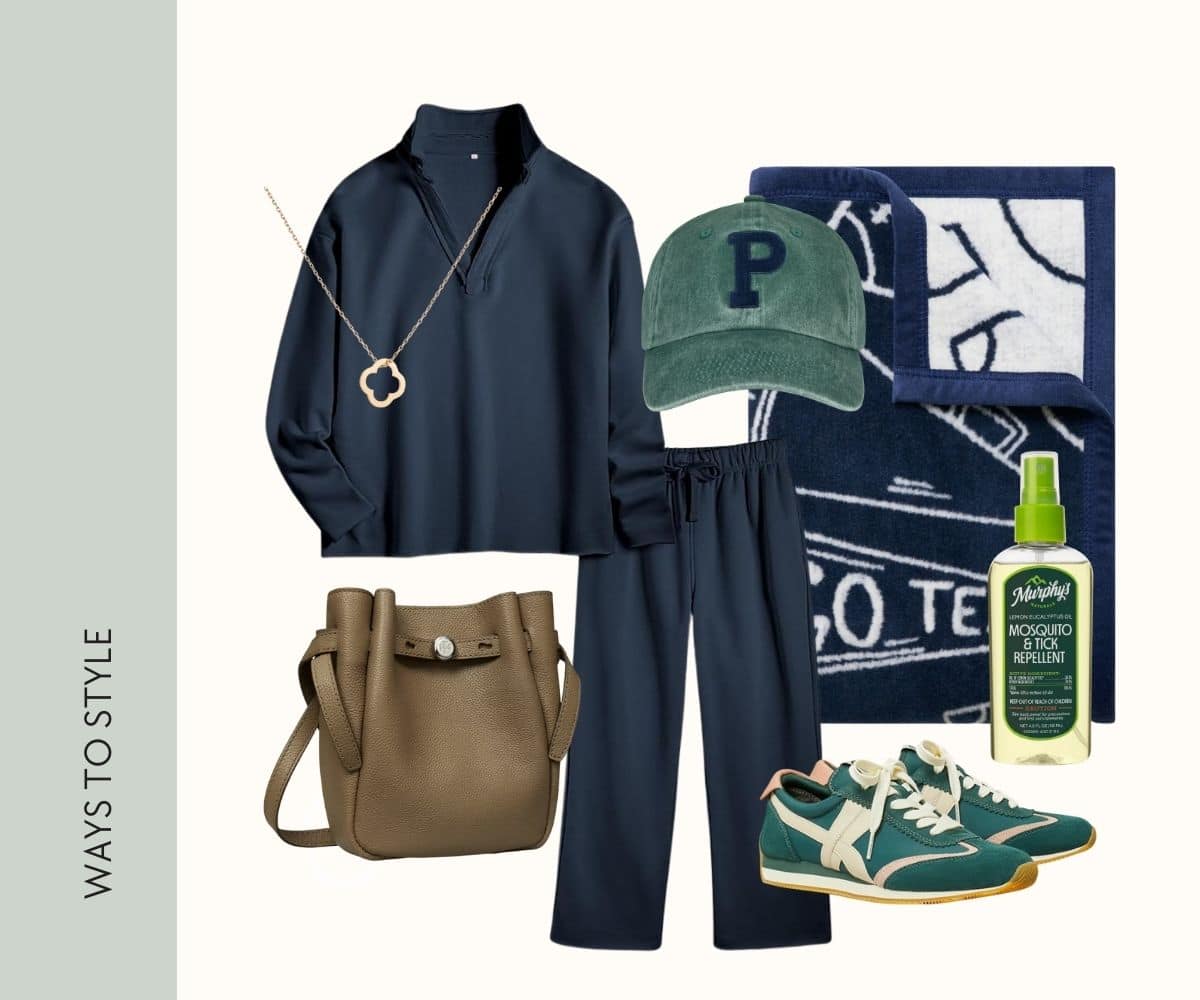 Sports mom essentials collage
