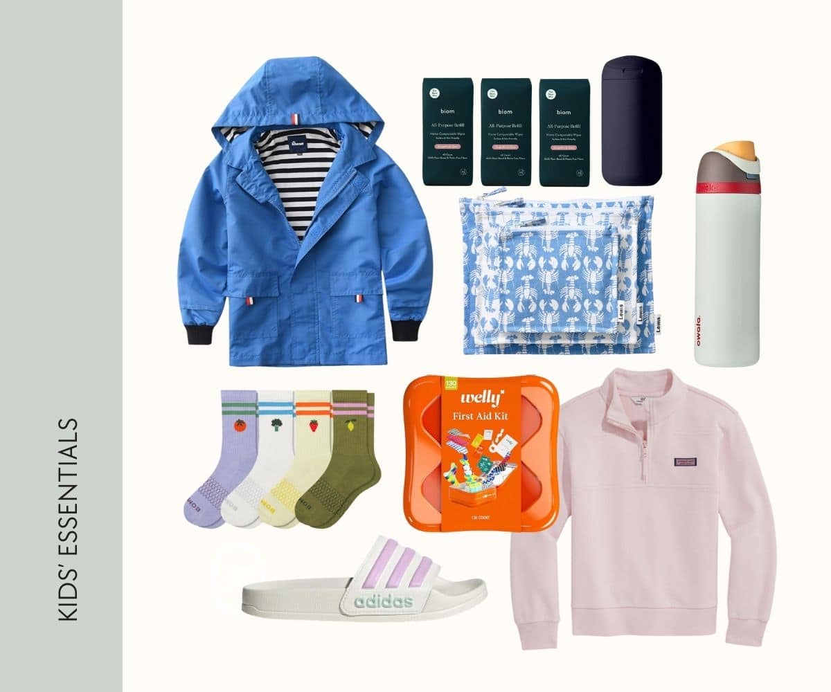 Sports mom essentials collage