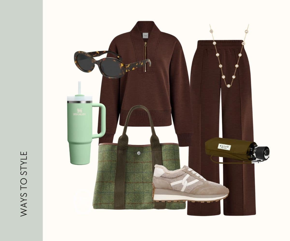 Sports mom essentials collage