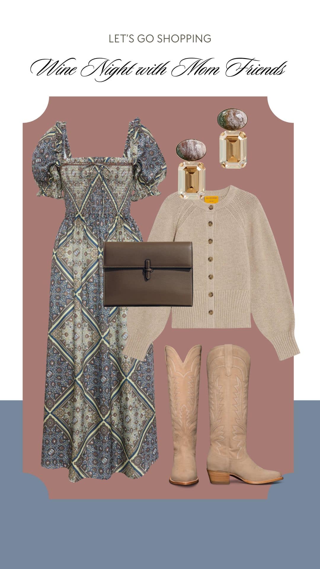 what to wear wine night with friends