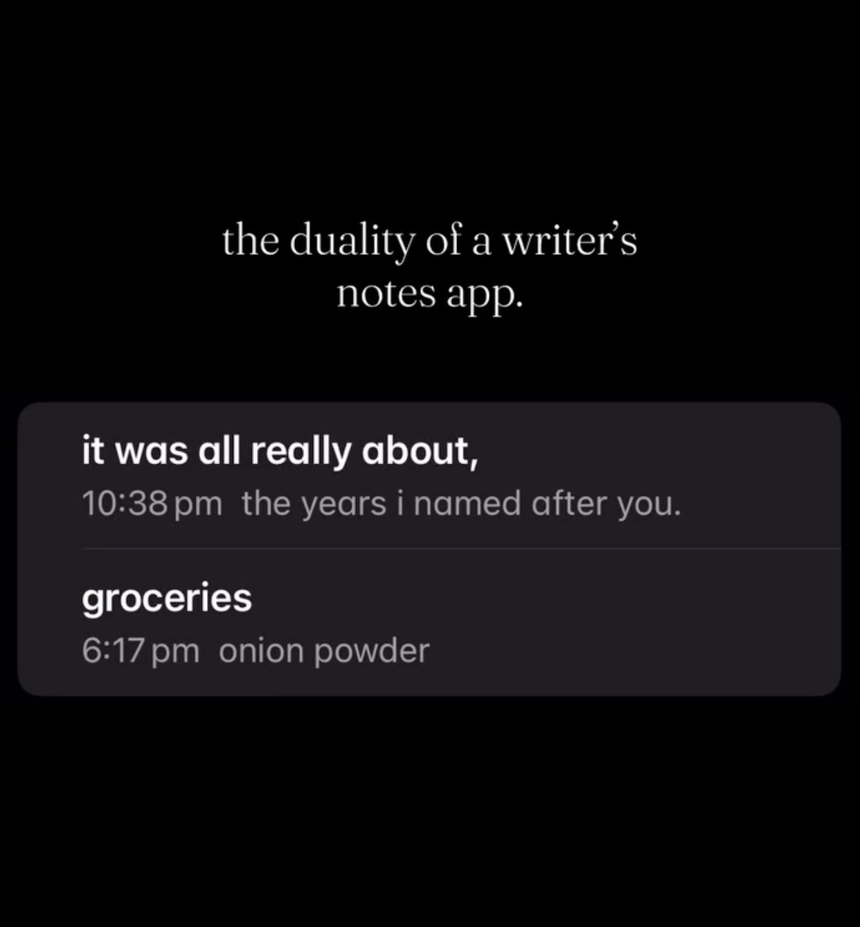 THE DUALITY OF A WRITER'S NOTES APP