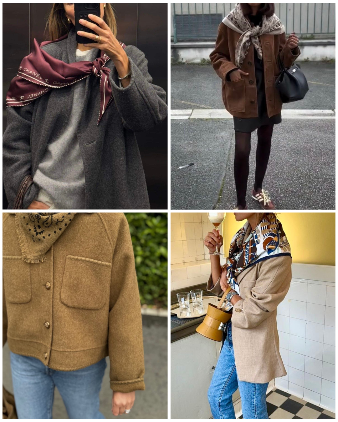 styling fall scarves