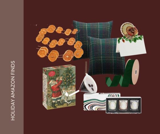 holiday amazon finds collage