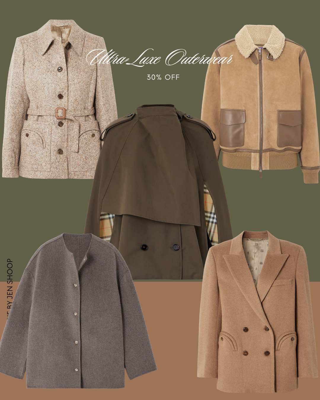luxe outerwear designer