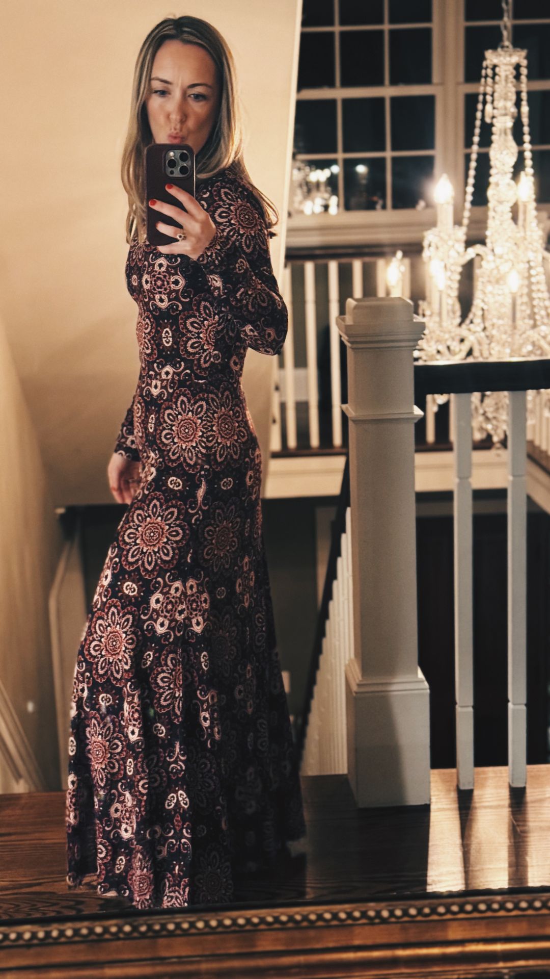 cara cara long sleeve dress