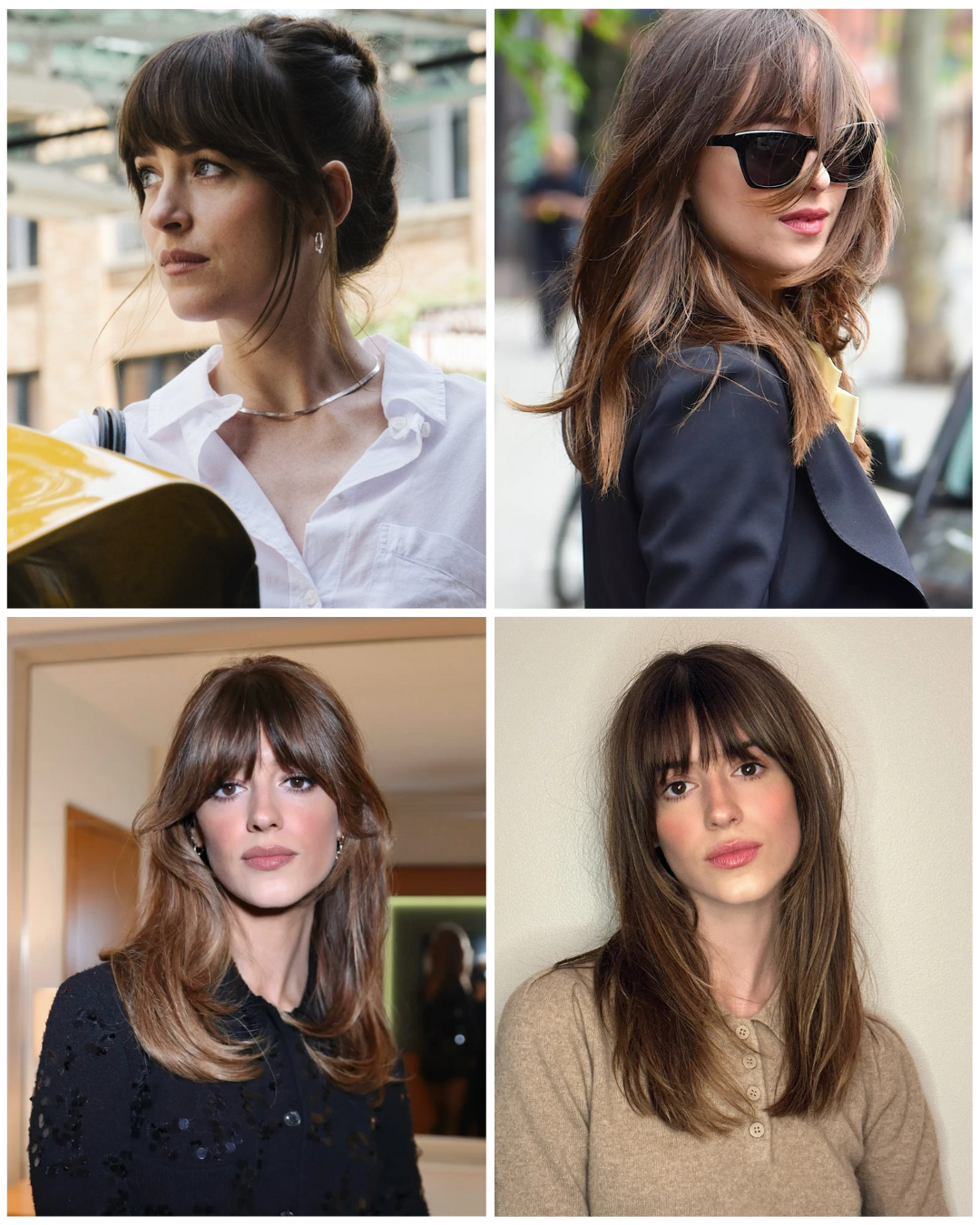 curtain bangs inspiration