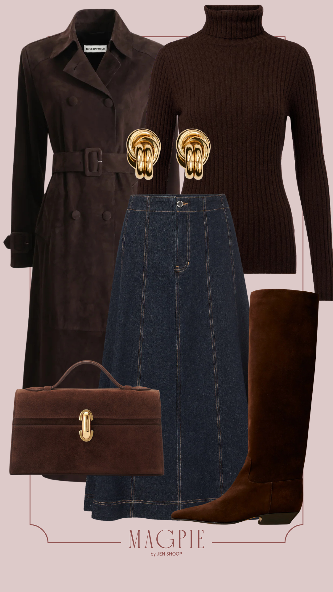 Dark-Denim-Styled-Outfit-For-Winter