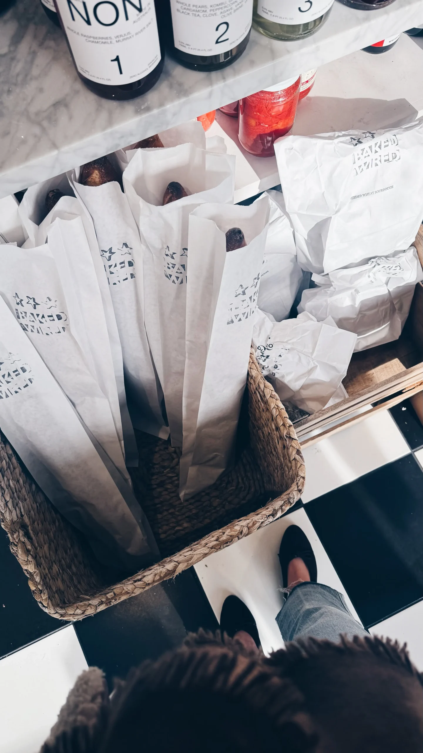 bread at organic butcher