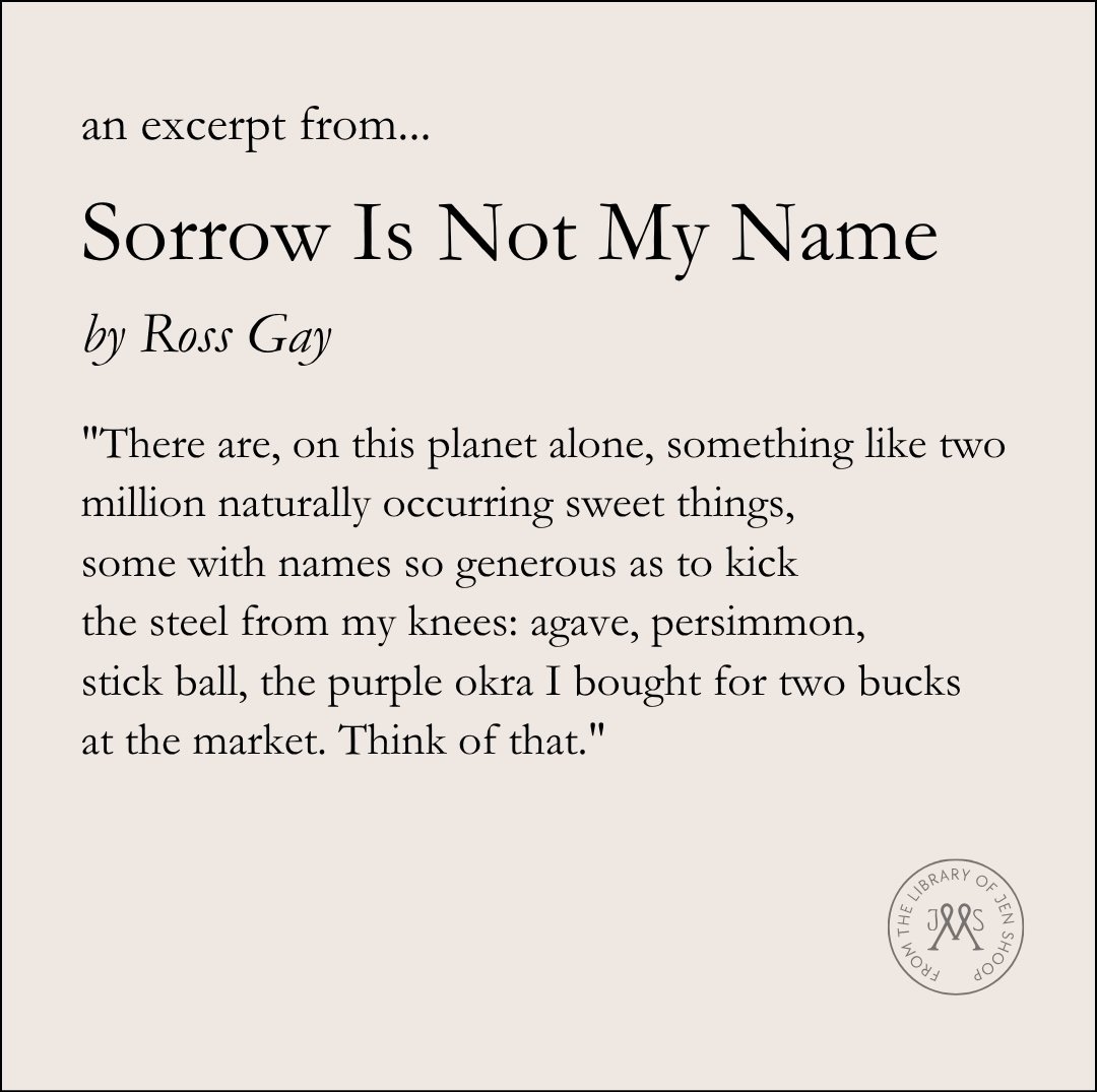 Sorrow Is Not My Name Poem.