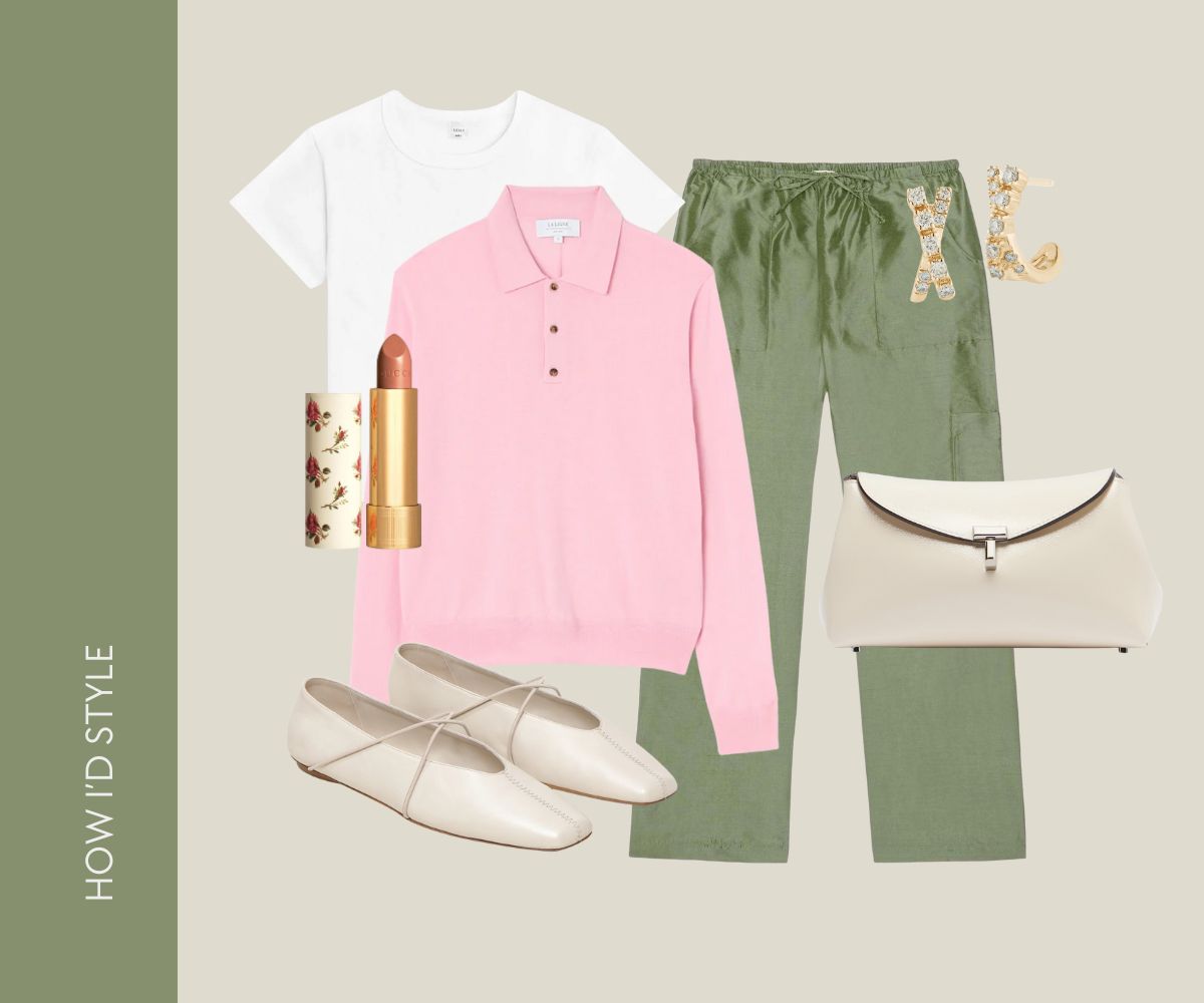 Styling the donni taffeta pant collage