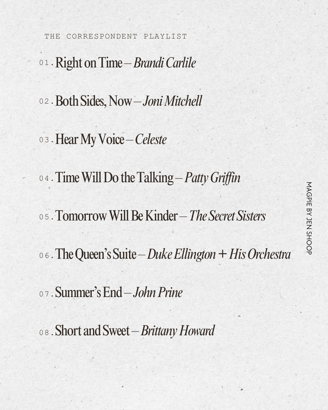 The Correspondent Playlist