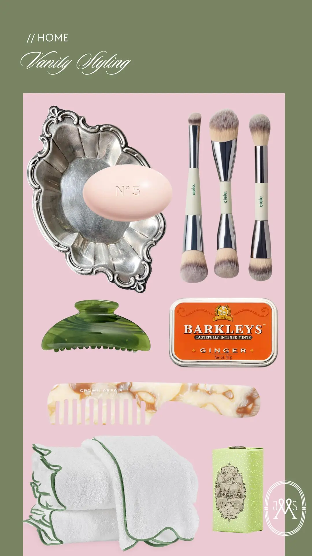 Silver Trays for Makeup