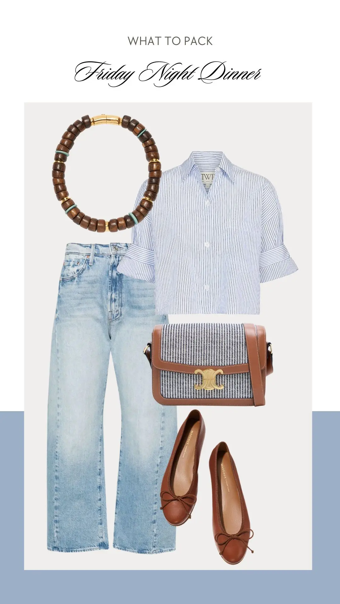 What to Wear - Weekend Trip Outfit Idea for Dinner