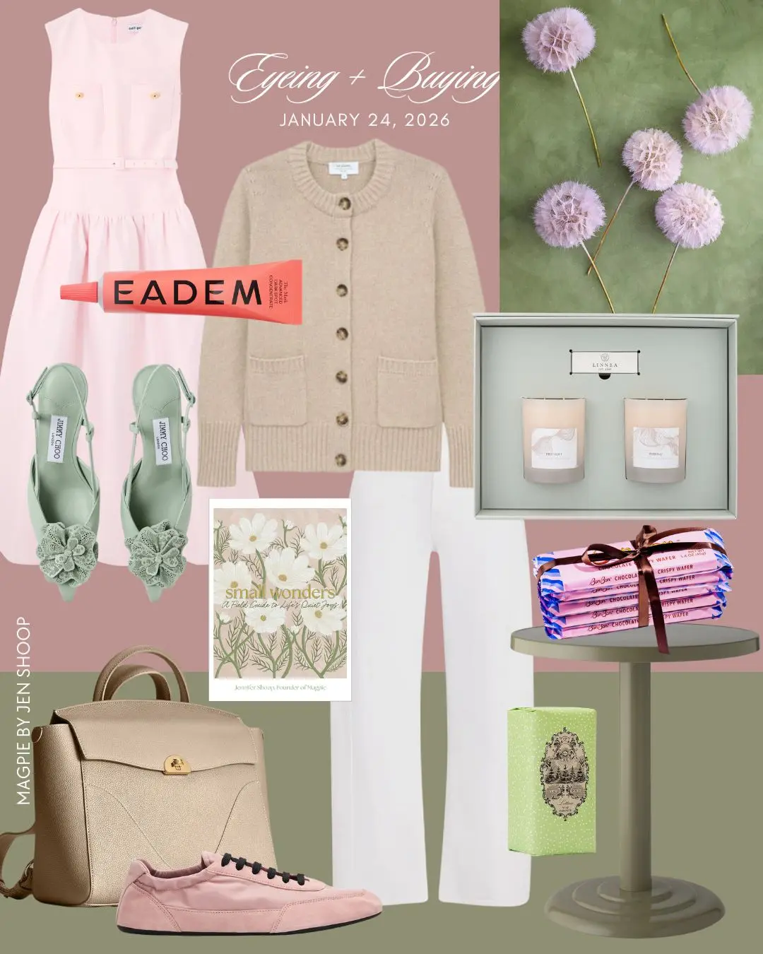 Winter Floral Pastel Finds