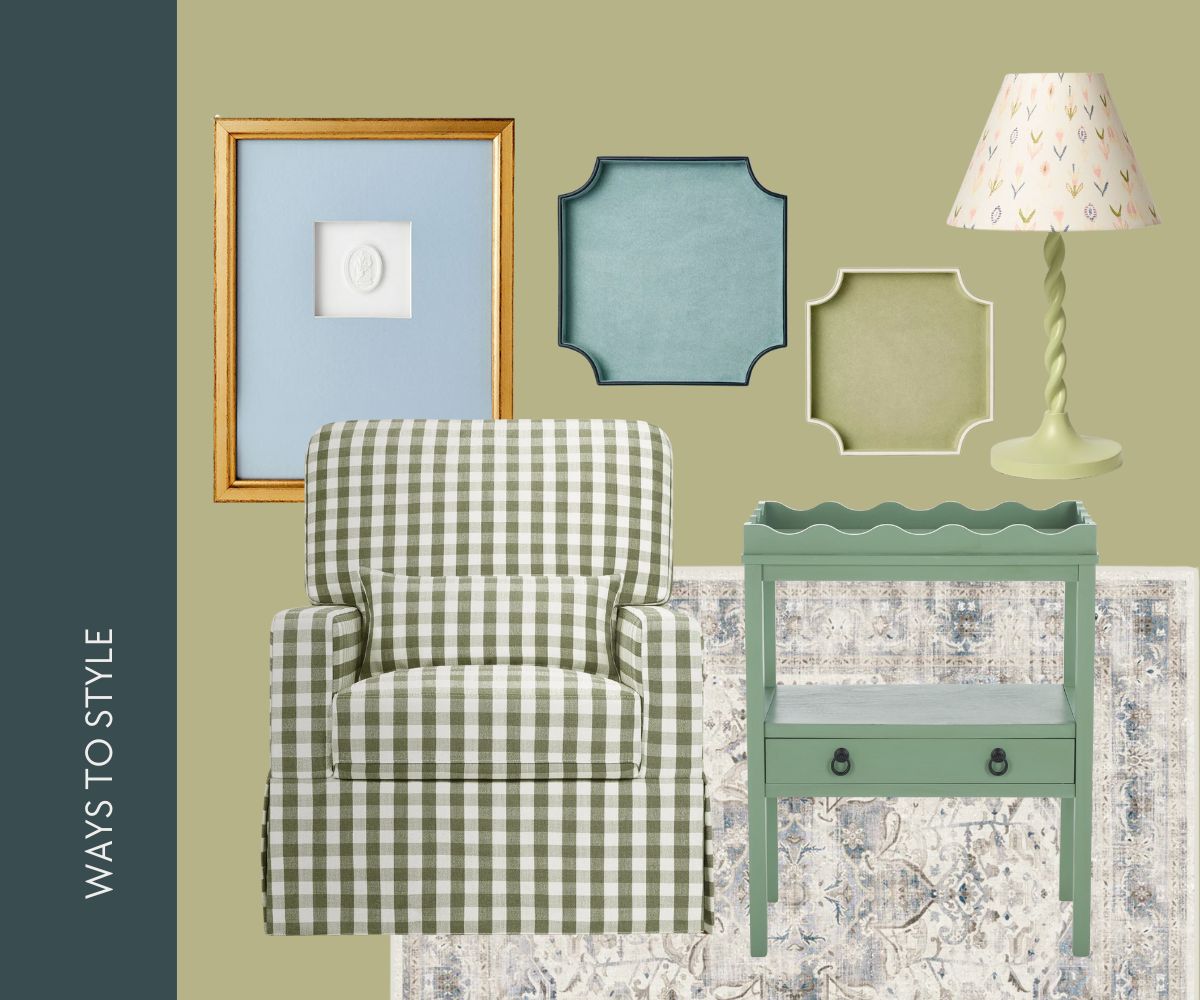 winter home finds collage