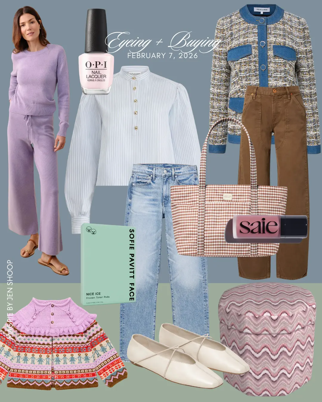 Veronica Beard Tweed Jacket and Other Mid Winter Outfits