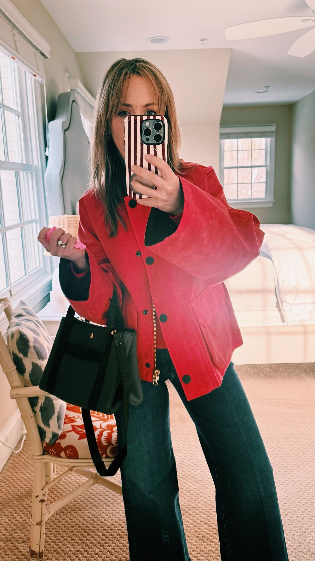 alex mill cropped jacket