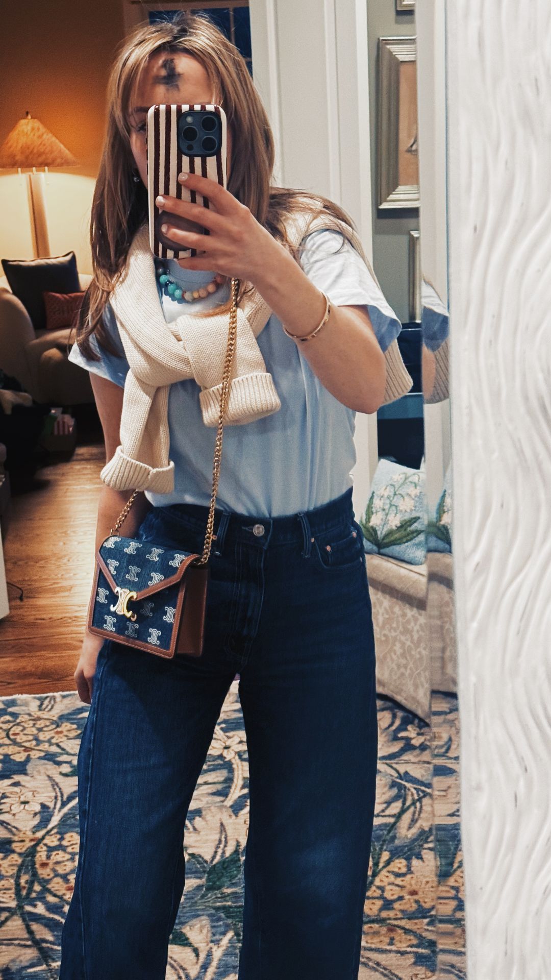 beaded necklace for spring