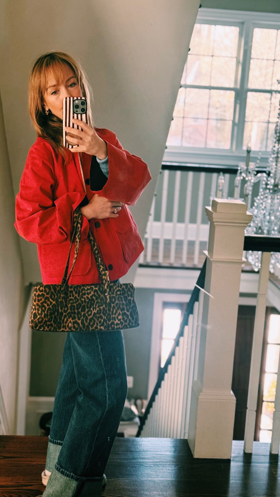 leopard bag