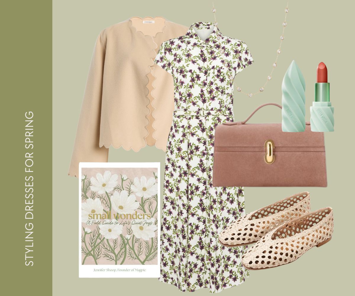 Styling statement dress for spring