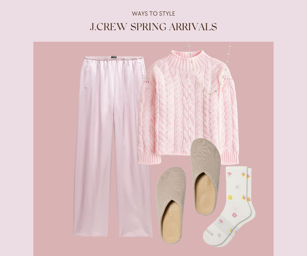 J.Crew Spring Arrivals Styling Collage