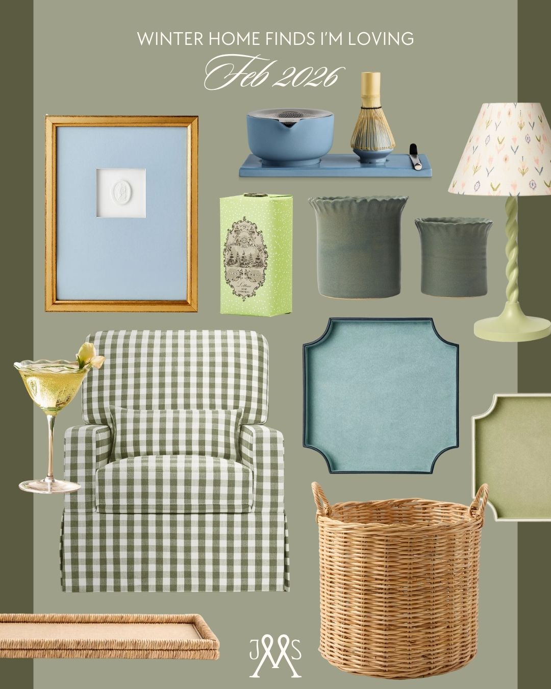 Winter Home Finds Collage February 2026