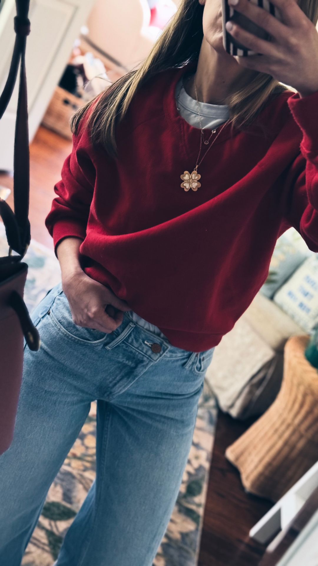 Red Crewneck